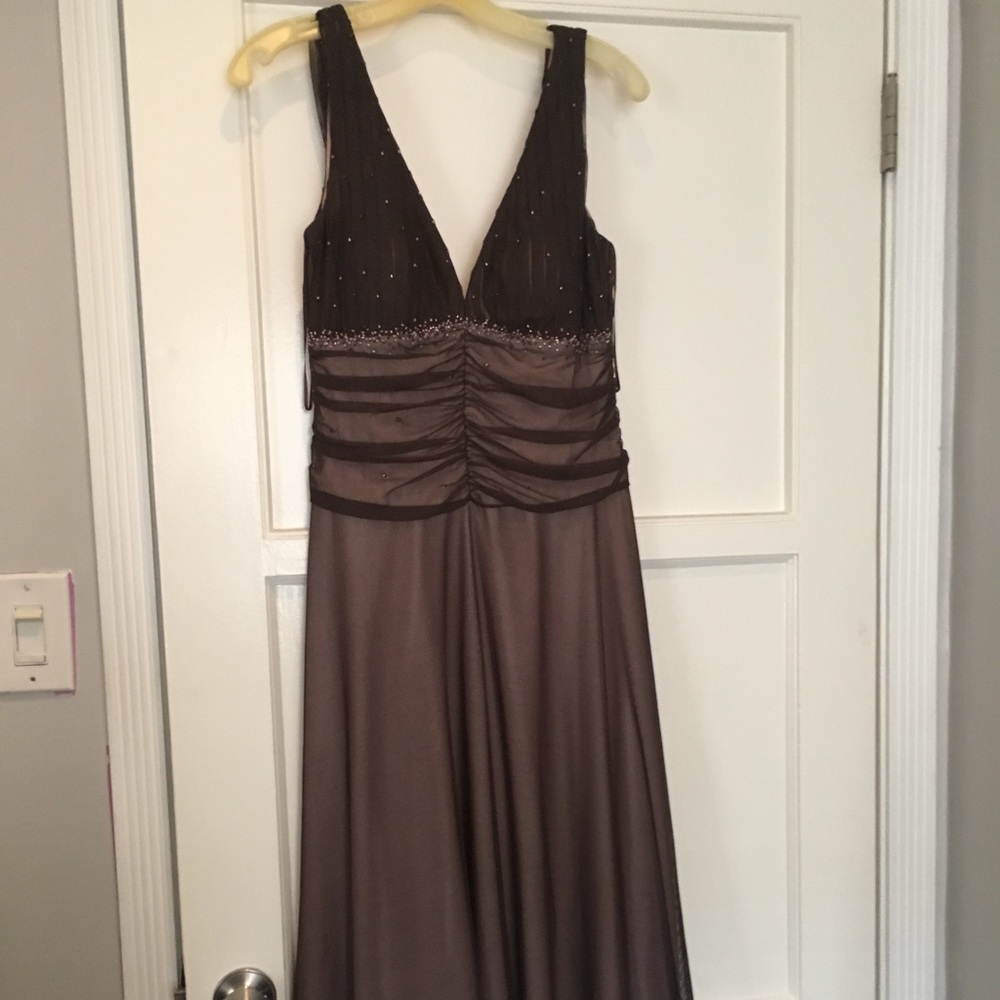 Formal beaded dress